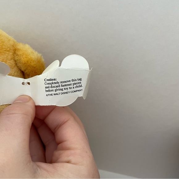 Vintage Winnie, the Pooh stuffed animal - Picture 5 of 9